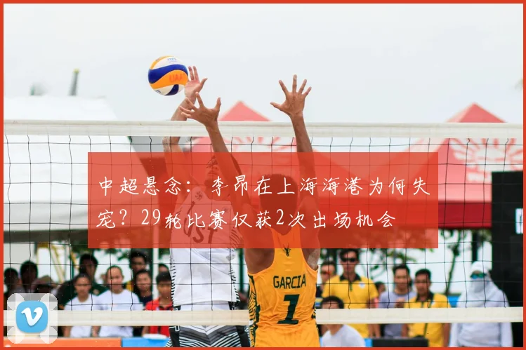 中超悬念：李昂在上海海港为何失宠？29轮比赛仅获2次出场机会